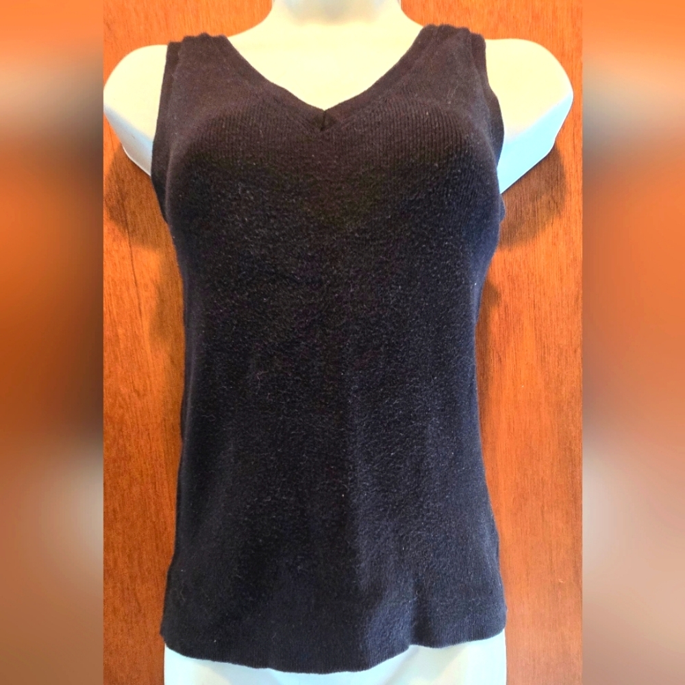 Gap Women's Black Sleeveless Sweater SzM - Picture 1 of 7